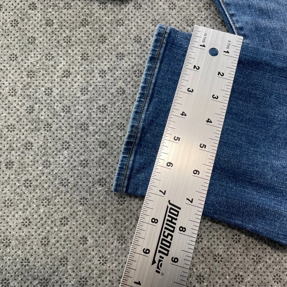 Lucky Brand 121 Slim Mens Jeans 38x30 Medium Wash Blue Stretch Denim